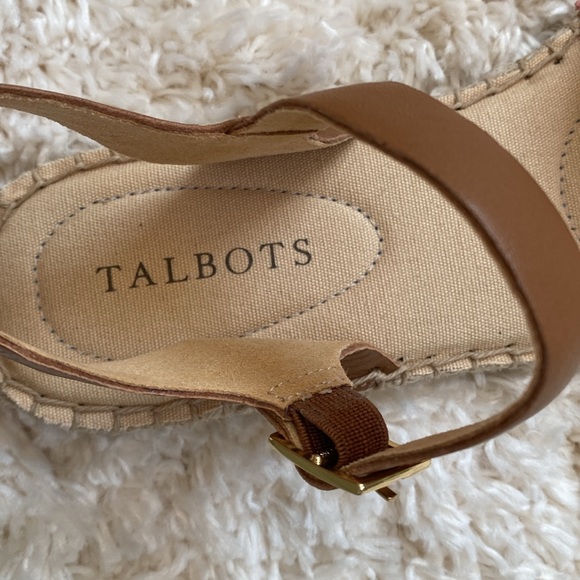 Talbots IZZY CORDED ESPADRILLE FLATS Color is Sunset Rose Size 9 - Picture 4 of 9